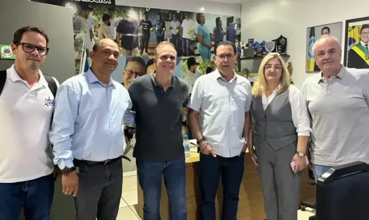 Alan Queiroz, reeleito deputado estadual, visita Aldo Júlio e expressa agradecimento pelo suporte em Rolim de Moura